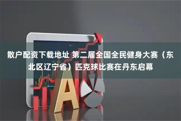 散户配资下载地址 第二届全国全民健身大赛（东北区辽宁省）匹克球比赛在丹东启幕